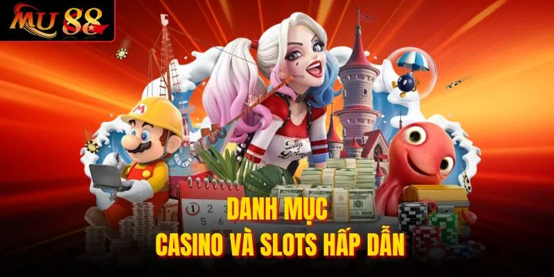 Danh mục casino và slots hấp dẫn
