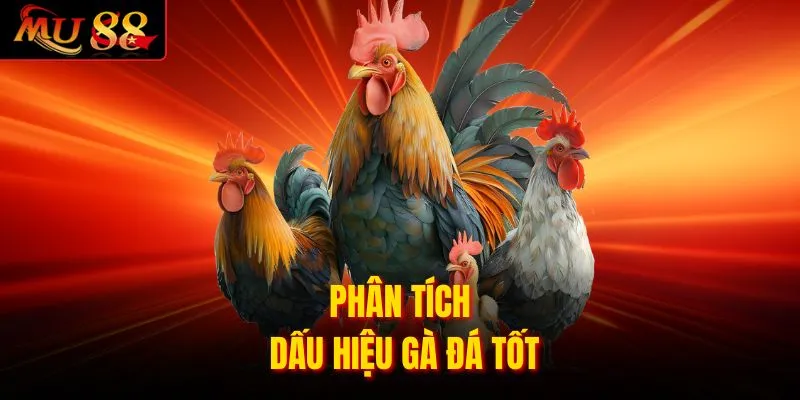 Phân tích dấu hiệu gà đá tốt